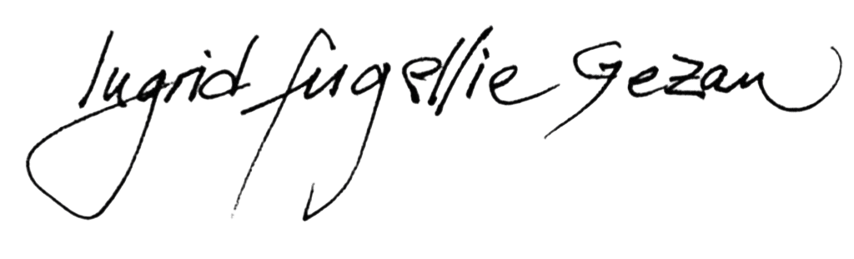 Firma de Ingrid Fugellie